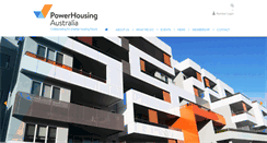 Desktop Screenshot of powerhousingaustralia.com.au
